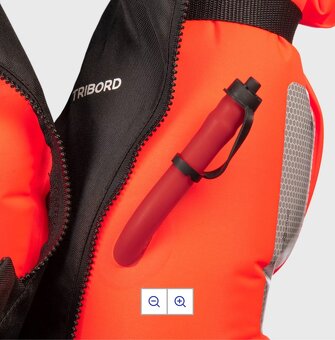 (NOVA) TRIBORD Záchranná vesta LJ 150 Air černá DECATHLON - 10