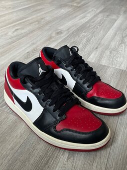 Air Jordan 1 low Bred toe EU 43 - 10
