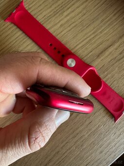 Apple watch 9 45mm red cellular | baterie 99% záruka 6/26 - 10
