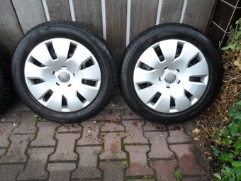 Komplet Zimní Sada Bridgestone +Poklice205/55/16 ET 46 5X112 - 10