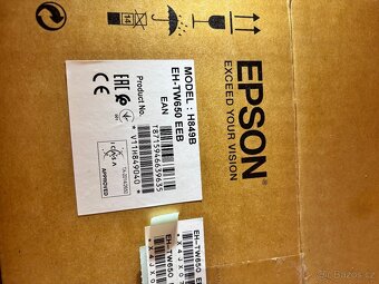 3LCD Epson projektor EH-TW650 Full HD 3100+PLÁTNO - 10