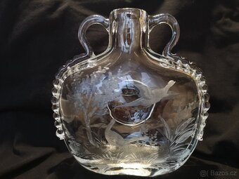 Váza broušená Moser - 10