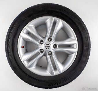 Nissan Qashqai - Originání 17" alu kola - Letní pneu - 10