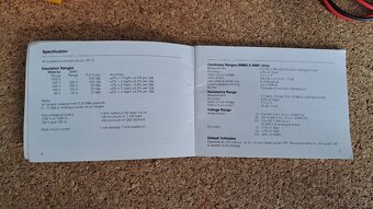 Digitální měřič izolačních odporů MEGGER BM 80/A (AVO) - 10