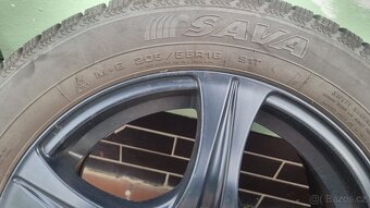 Platin P68 FullBlack 6,5x16 5x114 ET45 – sada kol s pneumati - 10