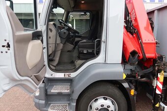 DAF LF260 - valník s hydraulickou rukou FASSI - 10