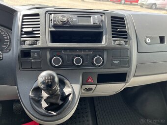 Volkswagen T5 Transporter 2.0i, 85kW, Valník, 5 míst, TZ - 10