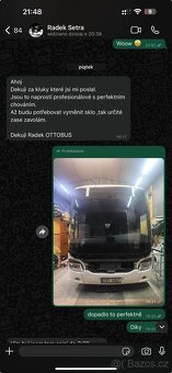 Čelní sklo pro autobus Mercedes Tourismo R2/ Setra S400 GTHD - 10