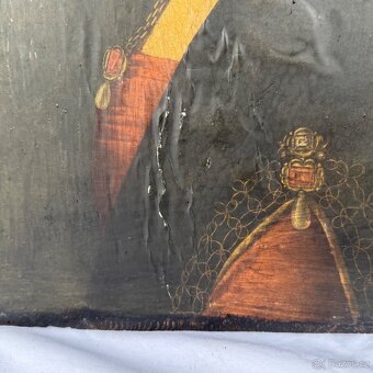 Renesanční obrazy portréty na dřevě - 10