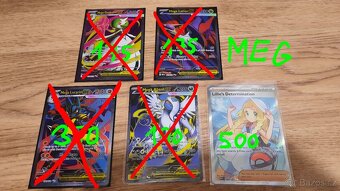 Pokémon karty hity + EX - 10