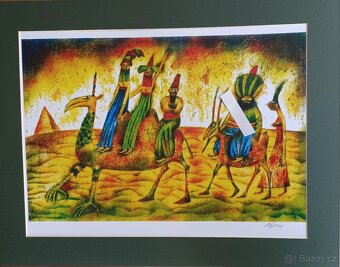 Adolf Born .Serigrafie Originální dílo. - 10