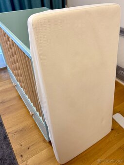 Na prodej dětská postýlka IKEA MYLLRA - modrá - 10