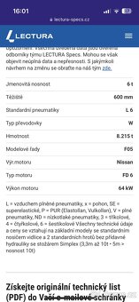 Nissan DF 05A60U VZV 6t - 10