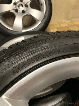 Alu kola Škoda R17 5X112 ZIMNÍ PNEU 225/45 R17 PEGASUS - 10