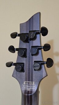 Schecter C-1 SLS Evil Twin, Satin Black - 10