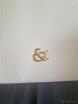 Bílo hnědá kabelka - 10