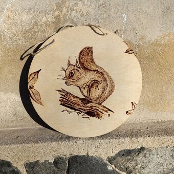 Vypalování do dřeva ,prkénka, překližka (pyrografie) - 10
