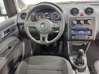 ►VW CADDY MAXI•1.6TDI•75KW•2014•218tKM•7míst•TEAM◄ - 10