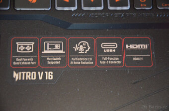 Acer Nitro V 16 Ryzen 7/16GB/SSD 1TB/RTX4060 - 10