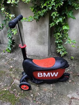 Dětská koloběžka / odrážedlo BMW - 2v1, TOP stav - 10