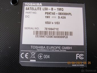 2 Notebooky 1 Lenovo E560 i5.2 Toshiba L50-B-1MQ - 10