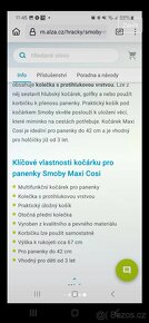 Smoby Maxi Cosi kombinovaný - 10