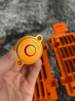 Ktm exc 450/500 cnc sada dielov, chranice - 10
