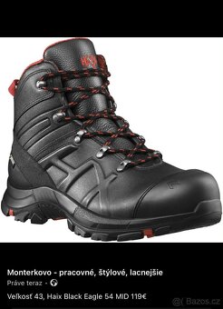 Pracovní boty, velikost 43, MIX - 10