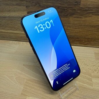 iPhone 15 Pro 128GB, modrý (12 měsíců záruka) - 10