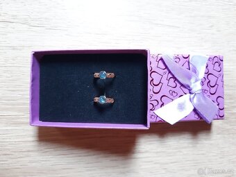 Luxusní pozlacené náušnice - 10