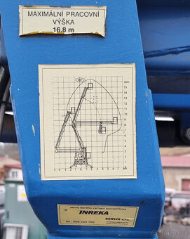 Pracovní plošina 16.8m + nosič kontejnerů - 10