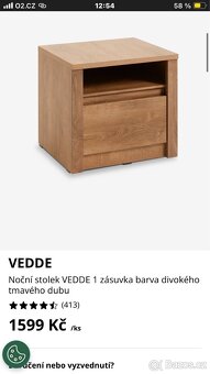 Prodám set nábytku – divoký dub - 10