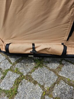 Střešní stan khaki pro auto, zvednutý, pevný ABS - 10