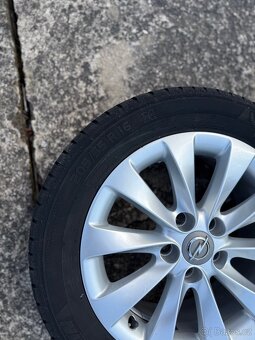 Alu kola Opel 5x110 R16 včetně pneu – originální disky - 10