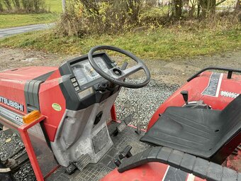 JAPONSKÝ MALOTRAKTOR MITSUBISHI MT21D +VYVÁŽEČKA - 10