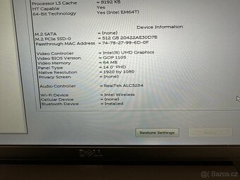 Dell Latitude 7410 – i7 / 32 GB RAM / 512 GB SSD - 10