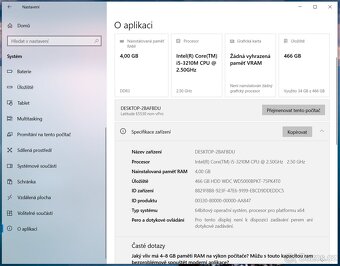 Dell Latitude E5530 i5-3210M 4GB, 500GB - 10