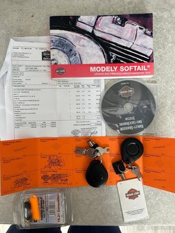 Harley Davidson softail slim 103inch, rv 2014, ČR původ - 10