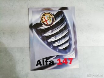 Alfa Romeo 147 CZ katalogy a ceník - doprava v ceně - 10
