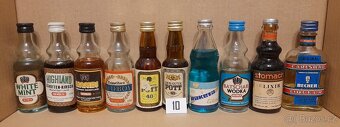 sberatelsky alkohol, minilahvičky s alkoholem 1-10 - 10