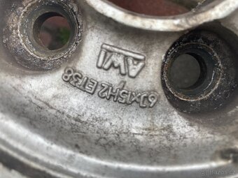 Sada Alu kol z vozu VW Golf, rozteč 5x112, ET38 - 10