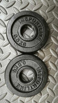 Tréninková lavice+vzpěračská tyč+závaží - 10