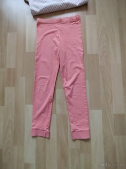 Oblečení Tchibo, H&M, vel.134, mikina, šaty, legíny - 10