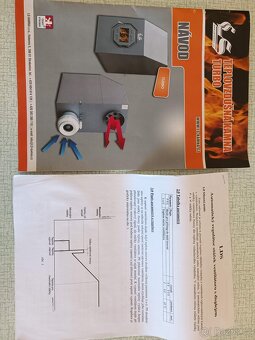 Teplovzdušná turbo kamna na pevná paliva Falco Eco 20kW - 10