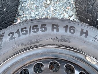 215/55r16 ZIMNÍ SADA VOLVO S60 V60 S80 V70 5x108 7jx16 ET50 - 10