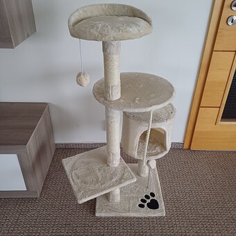 Škrabadlo pro kočky - 116 / kočičí strom - 199 cm - 10