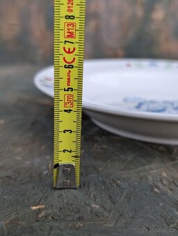 4 ks vintage hluboké talíře. - 10