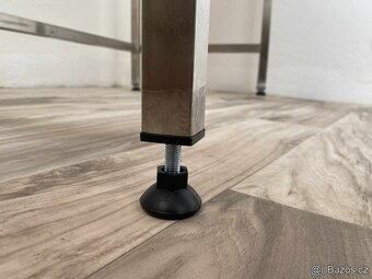 Přístěnný nerezový stůl 2 police, různé míry - 10