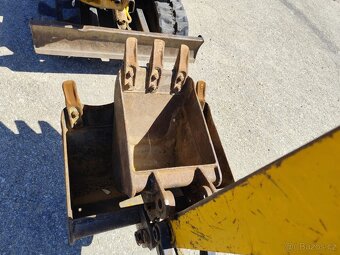 Minibágr JCB 8015, váha 1620kg, 2 lopaty. - 10