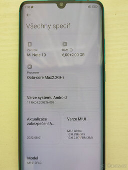 Xiaomi MI Note 10 6/128 Gb Green - 10